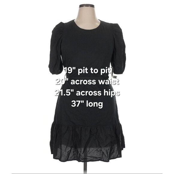 NWT Nation Ltd. Evangeline Puff Sleeve Dress Sz. XL - Picture 7 of 9